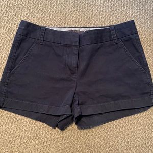 J Crew Chino Shorts Navy